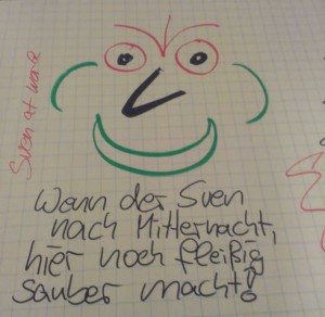 Kreativ auf Arbeit